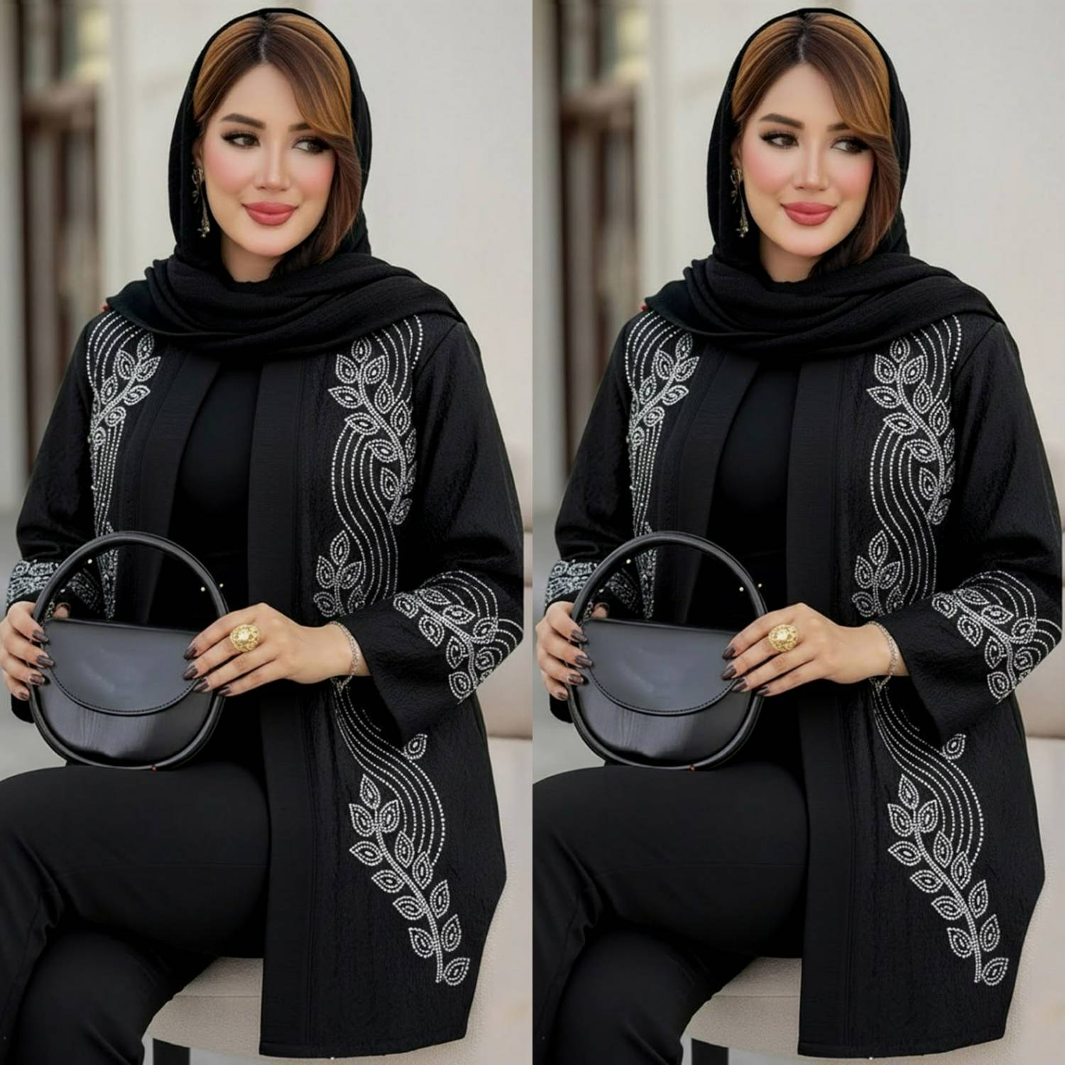 مانتو مازراتی نگین کاری