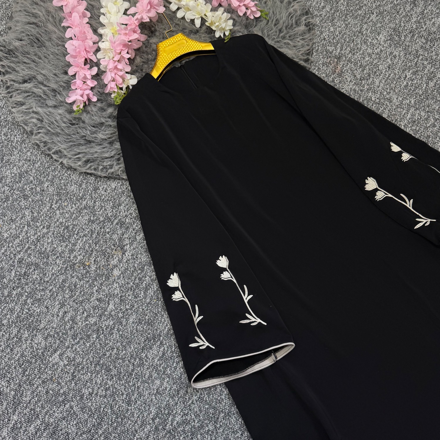 عبا آستین گلدوزی