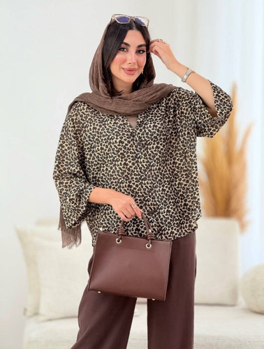 شومیز پلنگی دلسا