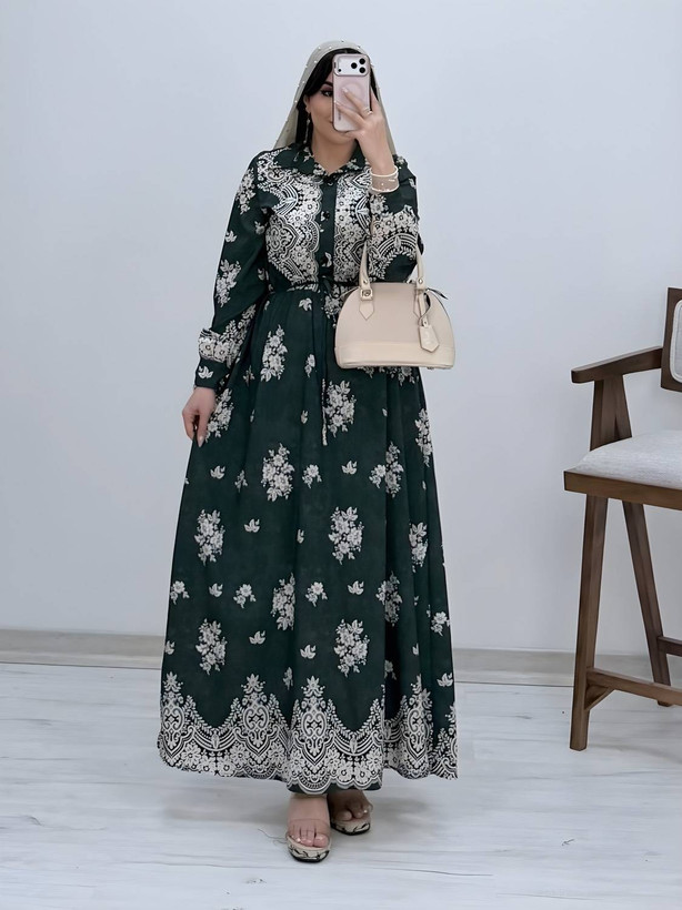 پیراهن ساحلی زنبق