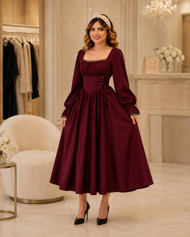پیراهن بلند شادی