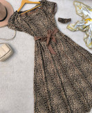 پیراهن عروسکی پلنگی