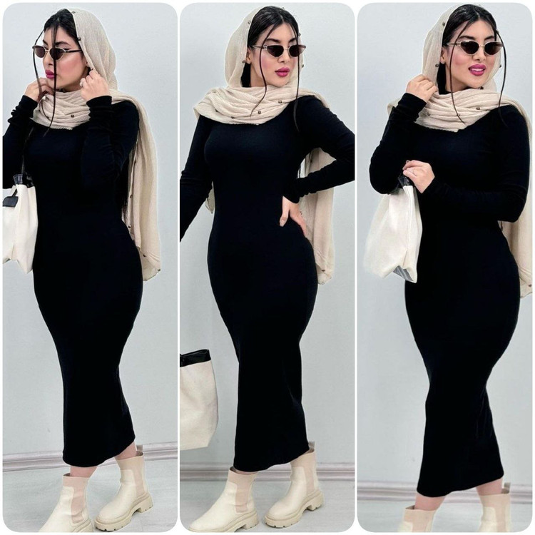 زیر مانتوییماکسی یقه اسکی