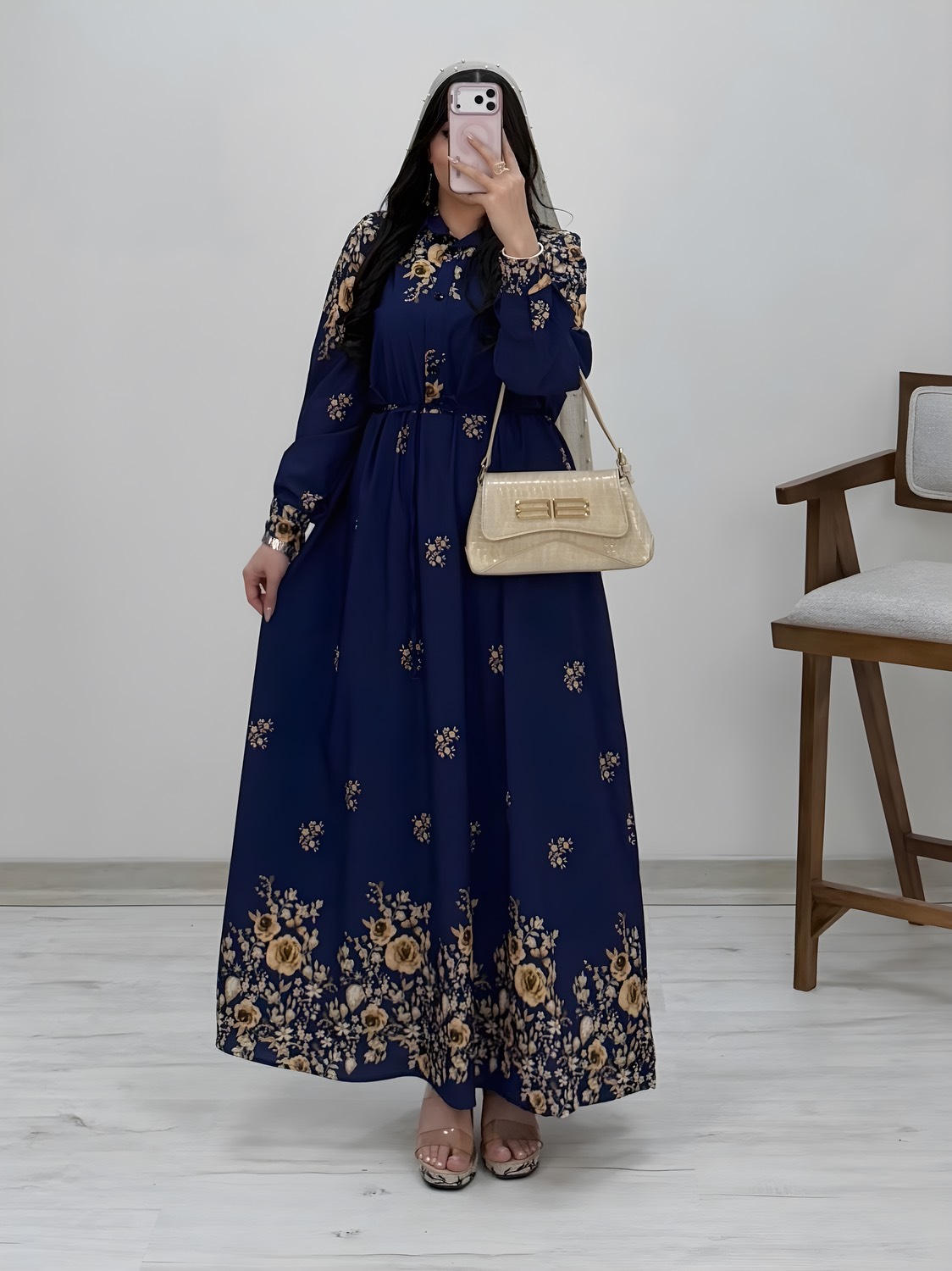 پیراهن ساحلی رز