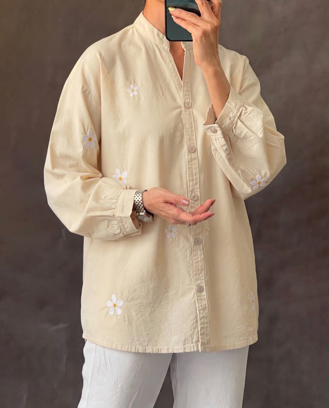 شومیز گل